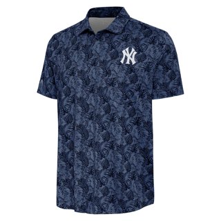 Yankees ボタンアップシャツ XL ネイビー Yankees ボタンアップシャツ XL ネイビー