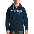 thumbnail image 1 of Men's Antigua Navy Oklahoma City Thunder Team Victory Full-Zip Hoodie, 1 of 1