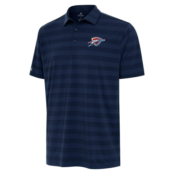 Men's Antigua Navy Oklahoma City Thunder Tunnel Polo