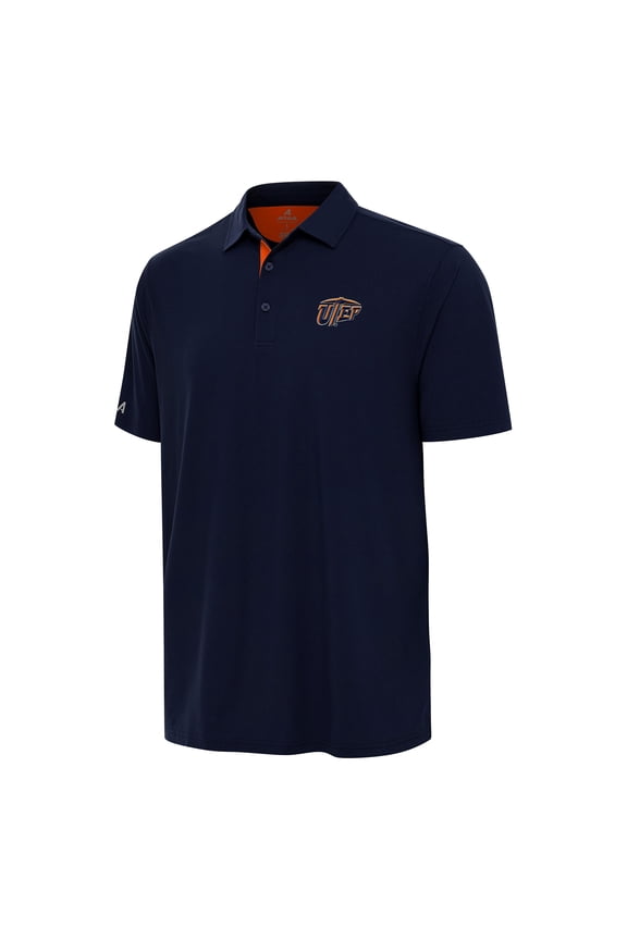 Men's Antigua Navy/Orange UTEP Miners Era Polo