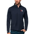 thumbnail image 1 of Men's Antigua Navy Philadelphia 76ers Tribute Quarter-Zip Pullover Top, 1 of 1