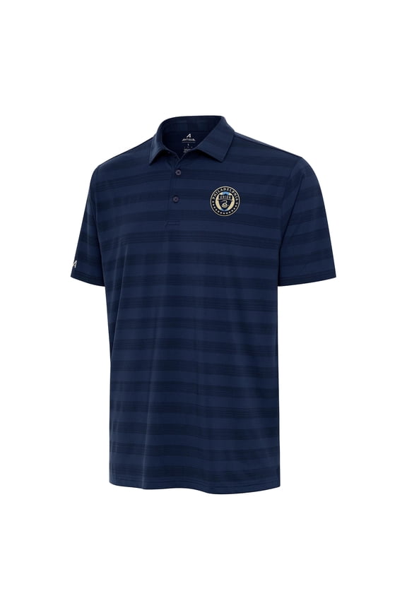 Men's Antigua Navy Philadelphia Union  Tunnel Polo