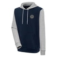 thumbnail image 1 of Men's Antigua Navy Philadelphia Union Victory Color Block Pullover Hoodie, 1 of 1