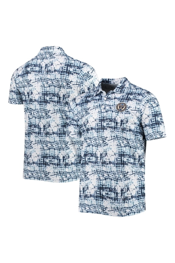 Men's Antigua Navy Philadelphia Union Vivid Polo
