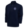 thumbnail image 1 of Men's Antigua  Navy Round Rock Express Generation Quarter-Zip Pullover Top, 1 of 1