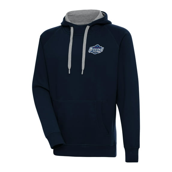 Men's Antigua Navy San Antonio Missions Victory Pullover Hoodie