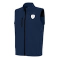 thumbnail image 1 of Men's Antigua Navy Sporting Kansas City White Logo Demand Full-Zip Vest, 1 of 1