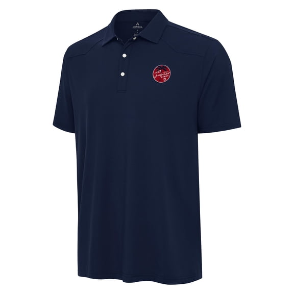 Men's Antigua Navy TGL Jupiter Links Golf Club Western Performance Polo