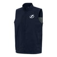 thumbnail image 1 of Men's Antigua  Navy Tampa Bay Lightning Brisk Full-Zip Vest, 1 of 1