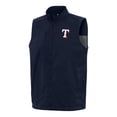 thumbnail image 1 of Men's Antigua Navy Texas Rangers Brisk Full-Zip Vest, 1 of 1