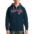 thumbnail image 1 of Men's Antigua Navy Texas Rangers Team Logo Victory Full-Zip Hoodie, 1 of 1