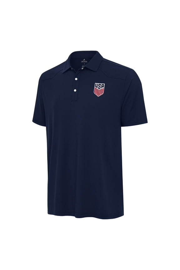 Men's Antigua Navy USMNT Western Polo