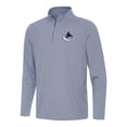 thumbnail image 1 of Men's Antigua  Navy Vancouver Canucks Twine Quarter-Zip Top, 1 of 1