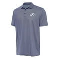 thumbnail image 1 of Men's Antigua Navy/White Tampa Bay Lightning Rings Polo, 1 of 1