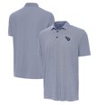 thumbnail image 1 of Men's Antigua Navy/White Tennessee Titans Twine Performance Polo, 1 of 3