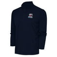 thumbnail image 1 of Men's Antigua  Navy Wichita Wind Surge Tribute Quarter-Zip Pullover Top, 1 of 1
