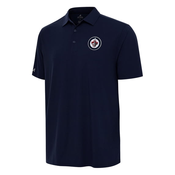 Men's Antigua Navy Winnipeg Jets Era Polo