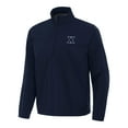 Men's Antigua Navy Xavier Musketeers Brisk QuarterZip Windbreaker