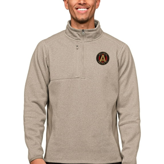 Men's Antigua Oatmeal Atlanta United FC Primary Team Logo