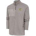 thumbnail image 1 of Men's Antigua  Oatmeal George Mason Patriots Course Full-Zip Jacket, 1 of 1