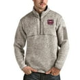 thumbnail image 1 of Men's Antigua Oatmeal Missouri State University Bears Fortune Half-Zip Pullover Jacket, 1 of 1