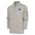 thumbnail image 1 of Men's Antigua  Oatmeal San Antonio Missions Fortune Quarter-Zip Pullover Jacket, 1 of 1