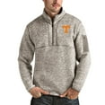thumbnail image 1 of Men's Antigua Oatmeal Tennessee Volunteers Fortune Half-Zip Pullover Jacket, 1 of 1