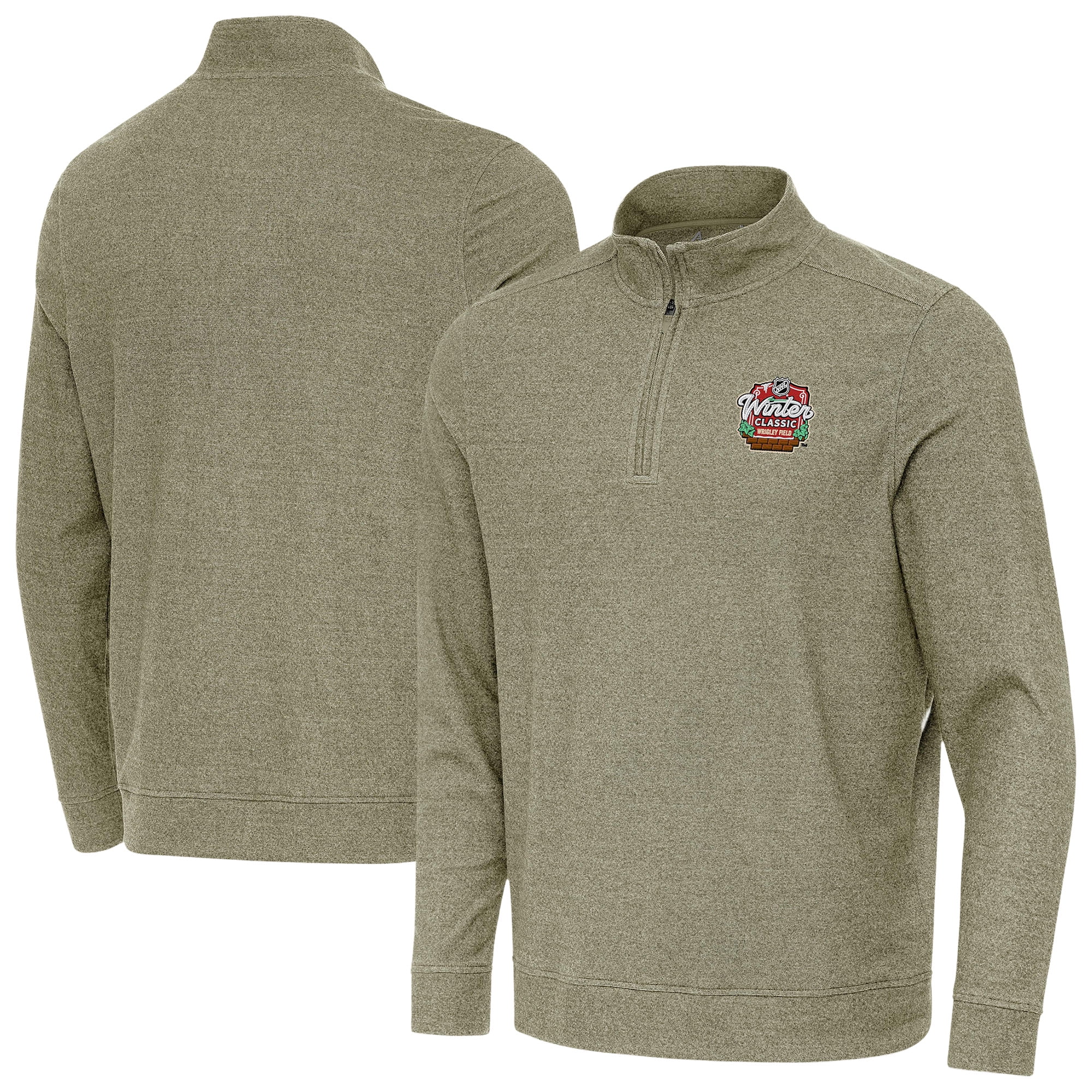 Men's Antigua Olive 2025 NHL Winter Classic Wrigley Field Subtle