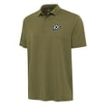 Men's Antigua Olive Dallas Stars Reprocess Polo
