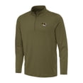 thumbnail image 1 of Men's Antigua Olive Missouri Tigers Reprocess Quarter-Zip Top, 1 of 1