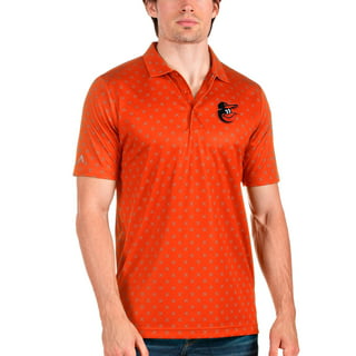 Klew MLB Men's Baltimore Orioles Big Graphics Pocket Logo Tee T-Shirt, Orange Large
