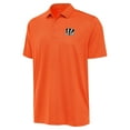 thumbnail image 1 of Men's Antigua  Orange Cincinnati Bengals-Ellipse Performance Polo, 1 of 2