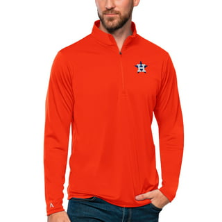 Men's Houston Astros Nike Orange Velocity 3/4-Sleeve Raglan T-Shirt