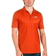 thumbnail image 1 of Men's Antigua Orange/Steel Virginia Tech Hokies Spark Polo, 1 of 1