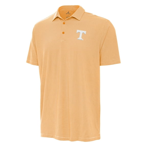 Men's Antigua Orange Tennessee Volunteers Twine Polo