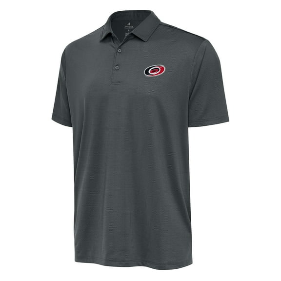 Men's Antigua Pewter Carolina Hurricanes Big & Tall Ellipse Polo