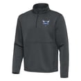 thumbnail image 1 of Men's Antigua Pewter Charlotte Hornets  Twist Quarter-Zip Pullover Top, 1 of 1
