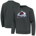 thumbnail image 1 of Men's Antigua Pewter Colorado Avalanche Relevant Lightweight Pullover Sweatshirt, 1 of 3