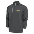thumbnail image 1 of Men's Antigua  Pewter Montgomery Biscuits Generation Quarter-Zip Pullover Top, 1 of 1