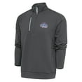 thumbnail image 1 of Men's Antigua  Pewter New Hampshire Fisher Cats Generation Quarter-Zip Pullover Top, 1 of 1