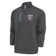 thumbnail image 1 of Men's Antigua  Pewter Portland Sea Dogs Generation Quarter-Zip Pullover Top, 1 of 1