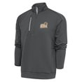 thumbnail image 1 of Men's Antigua  Pewter St. Lucie Mets Generation Quarter-Zip Pullover Top, 1 of 1