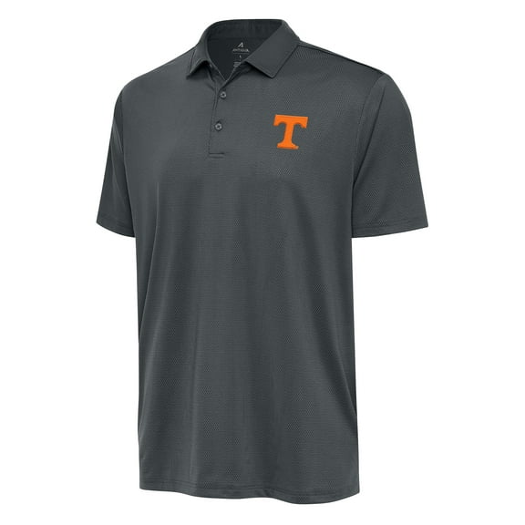 Men's Antigua  Pewter Tennessee Volunteers Big & Tall Ellipse Polo