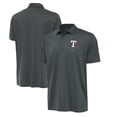 thumbnail image 1 of Men's Antigua  Pewter Texas Rangers Eclipse Polo, 1 of 3