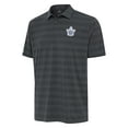 thumbnail image 1 of Men's Antigua Pewter Toronto Maple Leafs Tunnel Polo, 1 of 1