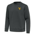 thumbnail image 1 of Men's Antigua Pewter West Virginia Mountaineers Relevant Lightweight Pullover Sweatshirt, 1 of 1