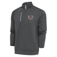 thumbnail image 1 of Men's Antigua  Pewter Wisconsin Timber Rattlers Generation Quarter-Zip Pullover Top, 1 of 1