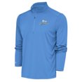 thumbnail image 1 of Men's Antigua  Powder Blue Aberdeen IronBirds Tribute Quarter-Zip Pullover Top, 1 of 1