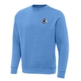 thumbnail image 1 of Men's Antigua Powder Blue LA Clippers Victory Crewneck Pullover Sweatshirt, 1 of 1