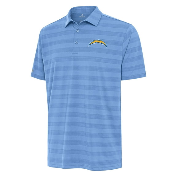 Men's Antigua Powder Blue Los Angeles Chargers  Tunnel Polo